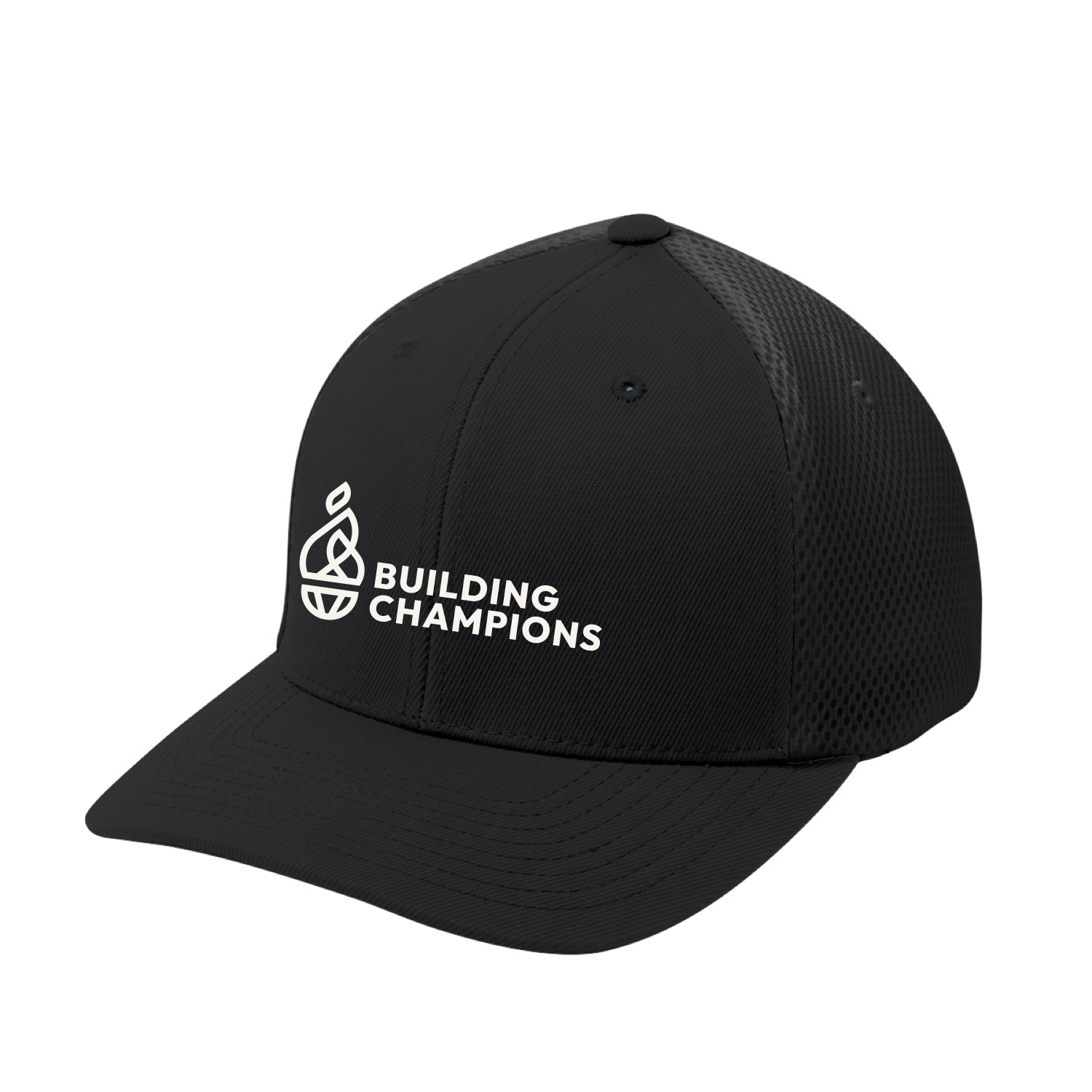 SportTek ® Flexfit ® Air Mesh Back Cap Building Champions Store